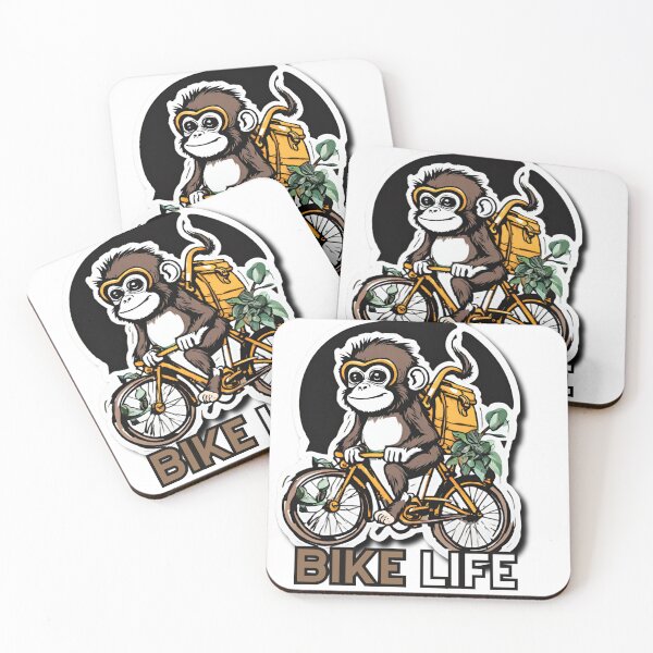 Item preview, BIKE LIFE - MONKEY designed and sold by HATIM Belamin.