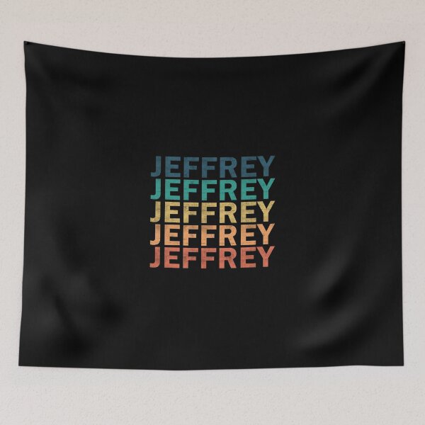 Item preview, Jeffrey Name - Jeffrey Vintage Retro Proud Name designed and sold by LeonorBialasz.