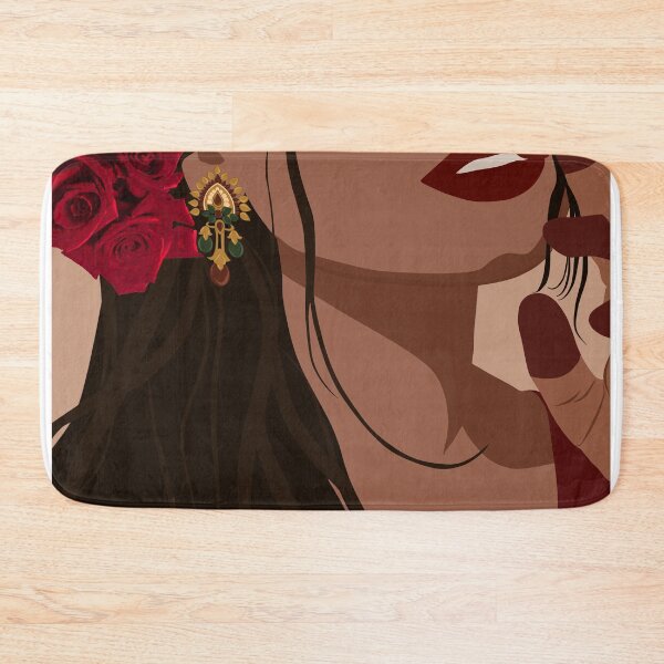 Item preview, Indian woman hiding face art  designed and sold by ThePurplePrints.