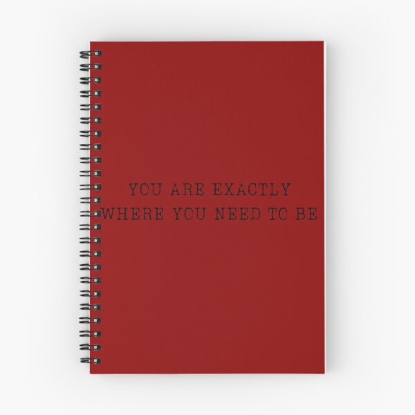 Item preview, You Are Exactly Where You Need To Be - Perfect Journey designed and sold by ChicTrendz.