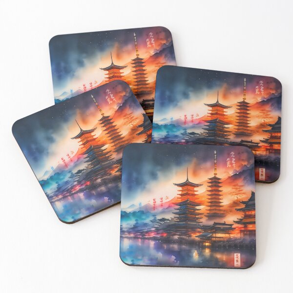 Item preview, Enchanting Nightscapes: Chinese Town Illuminations designed and sold by CoolEnthusias.