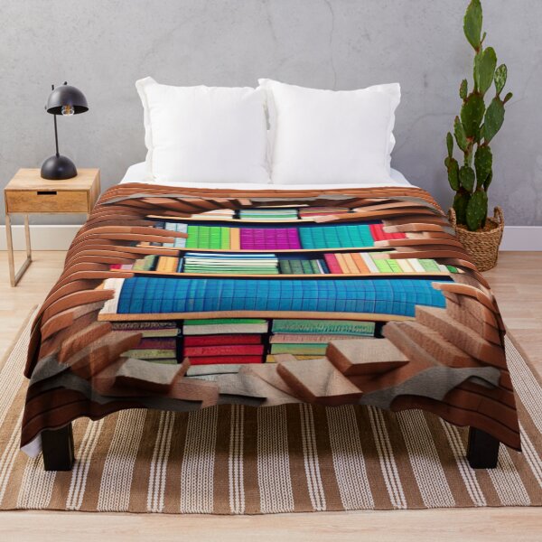 Item preview, Hole in a wall with bookcase! designed and sold by Giulivo Store Graphic.