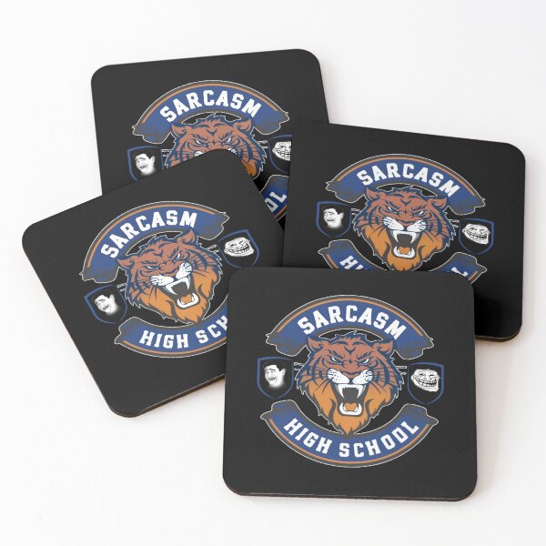 Item preview, Sarcasm High School designed and sold by NickTaroDesign.