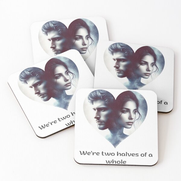 Item preview, Two Halves of a Whole designed and sold by KatVik-Design.
