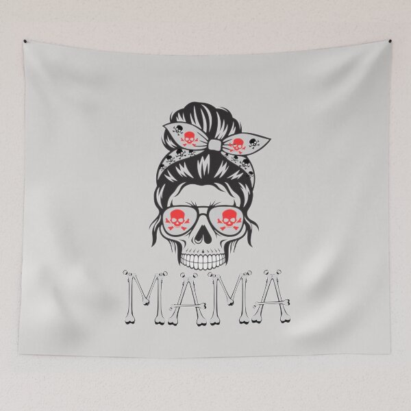 Item preview, Crazy skull mommy life designed and sold by InverseArt.