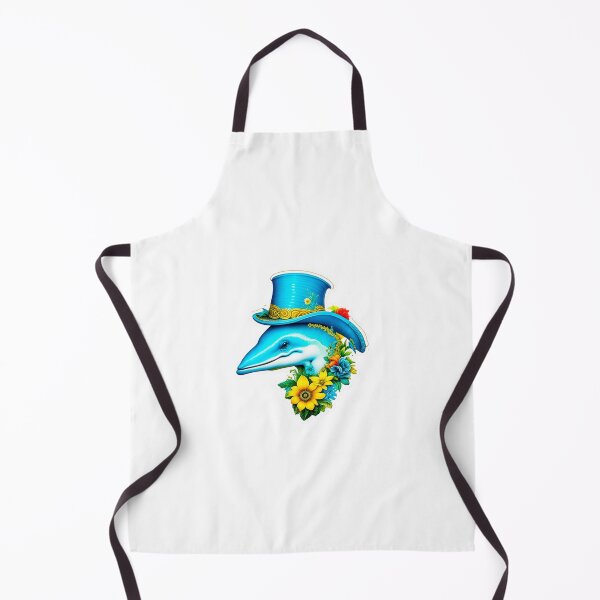 Item preview, The rococopunk Bottlenose dolphin sticker designed and sold by spoo-art.