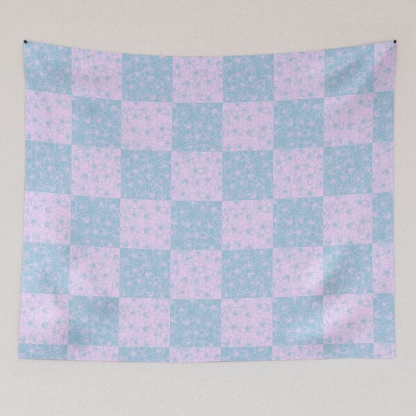Item preview, Quadiculado floral designed and sold by Bree Braga.
