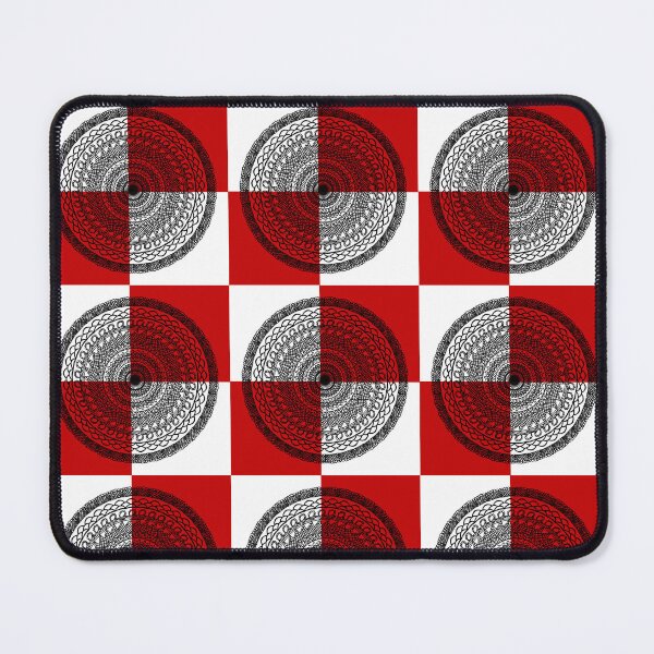 Item preview, Black Lace on Red and White designed and sold by JaygiesDesign.