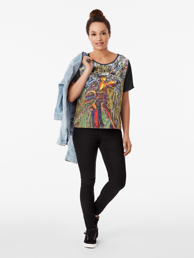 Alternate view of Prinsesa Chiffon Top