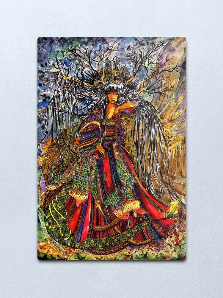Alternate view of Prinsesa Metal Print