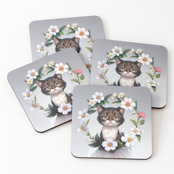 Item preview, Spring Kitten - Chic Chat Créations Ref.013 designed and sold by ChicChat.