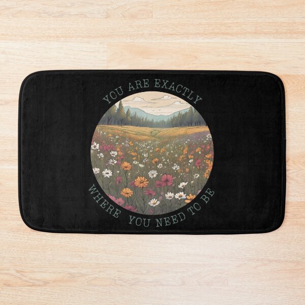 Item preview, Motivational Rainbow - You Are Exactly Where You Need To Be designed and sold by ChicTrendz.