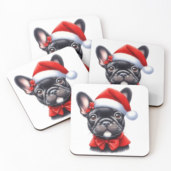 Item preview, French Bulldog Christmas designed and sold by DEVINE-PIXELZ.