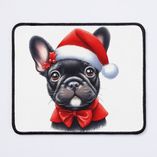 Item preview, French Bulldog Christmas designed and sold by DEVINE-PIXELZ.