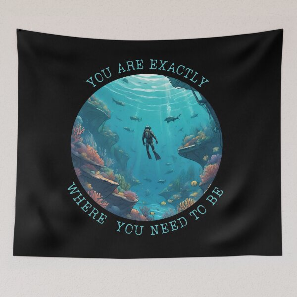 Item preview, You Are Exactly Where You Need To Be - Motivational Rainbow designed and sold by ChicTrendz.