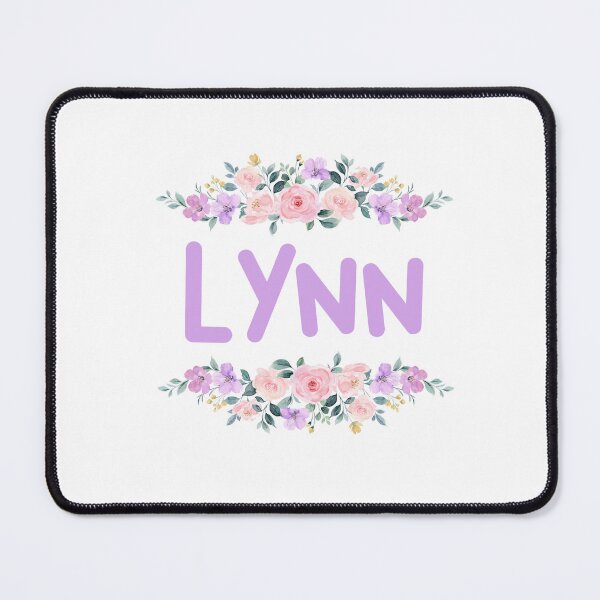 Item preview, Purple Flower Lynn Name Label designed and sold by NormadWorld.