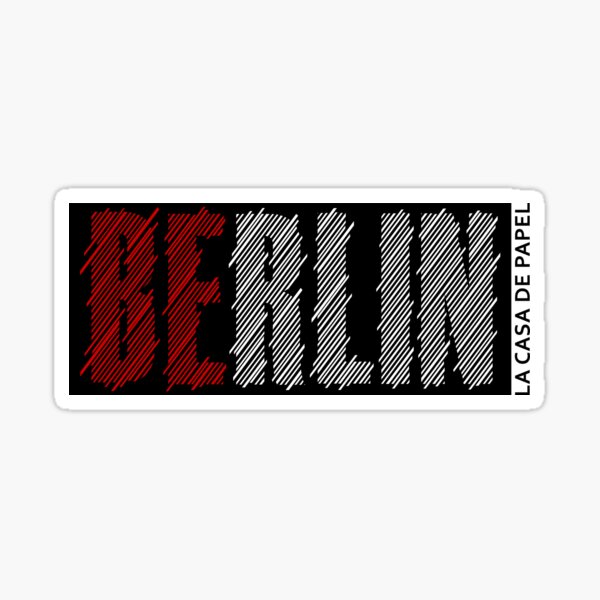 Item preview, Berlin, La casa de papel * designed and sold by MAN  FROM MARS.