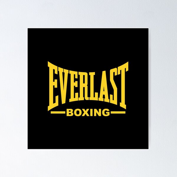 Everlast Yellow Boxing Poster