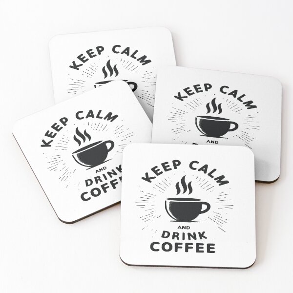Item preview, Keep Calm and drink Coffee designed and sold by Domiska.