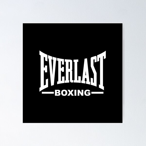 Everlast White Boxing Poster