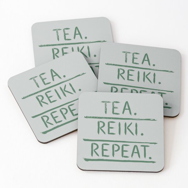 Item preview, Inky Zen Elegance: Reiki and Tea - green designed and sold by EvaAngel.