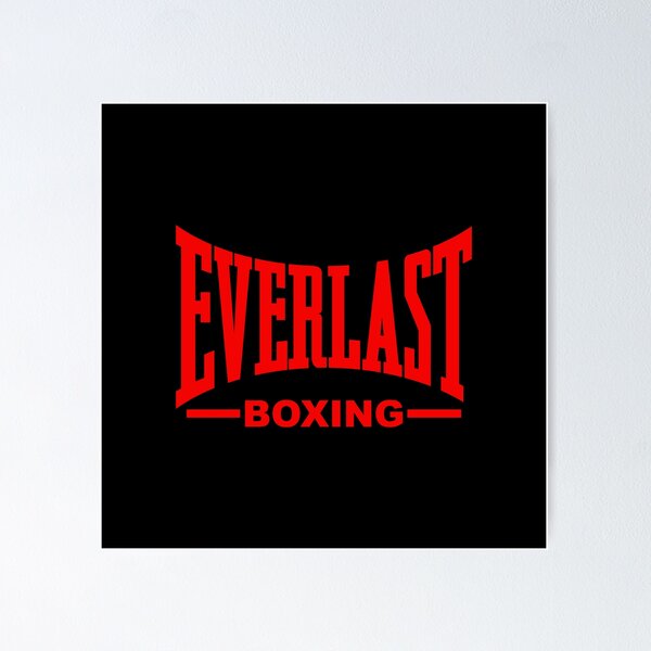 Everlast Red Boxing Poster