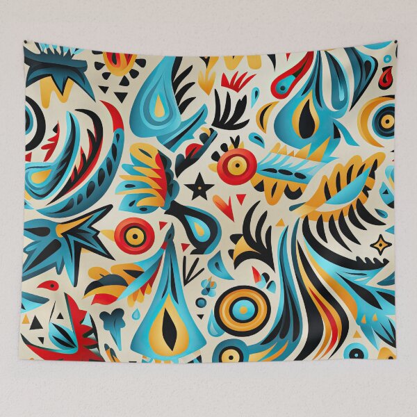 Item preview, A Seamless Cultural Motif Pattern designed and sold by Purr- Paradise.