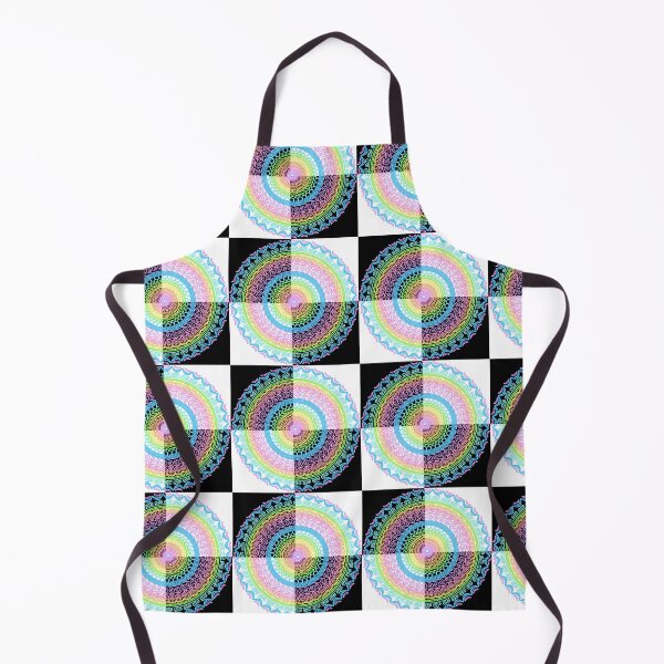 Item preview, Neon Mandala on Black and White designed and sold by JaygiesDesign.