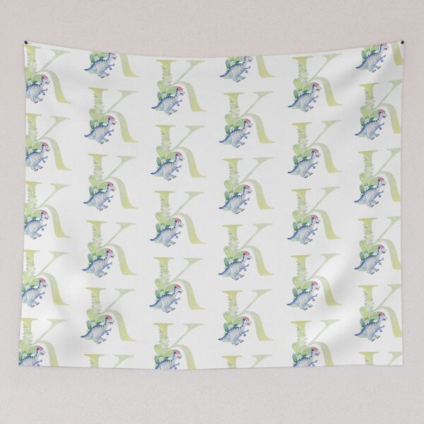 Item preview, Watercolor letter K with dinosaur.  designed and sold by tapilipa.