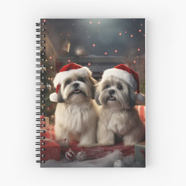 Item preview, Christmas Shih Tzu 1  designed and sold by Sunshiny Shop.