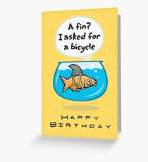 I asked for a bicycle Greeting Card
