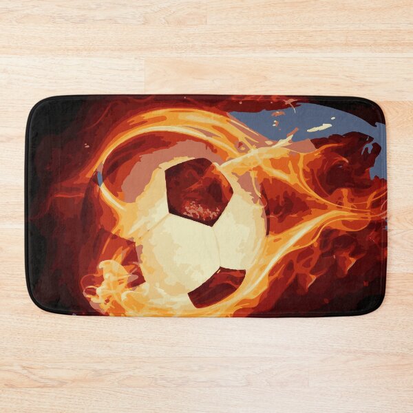 Item preview, Football on Fire designed and sold by Zion Trenz.