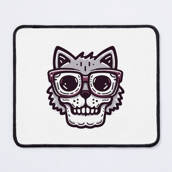 Item preview, Cat with Skull Mask Cat Cult Hilarious Cat designed and sold by sharon1210.