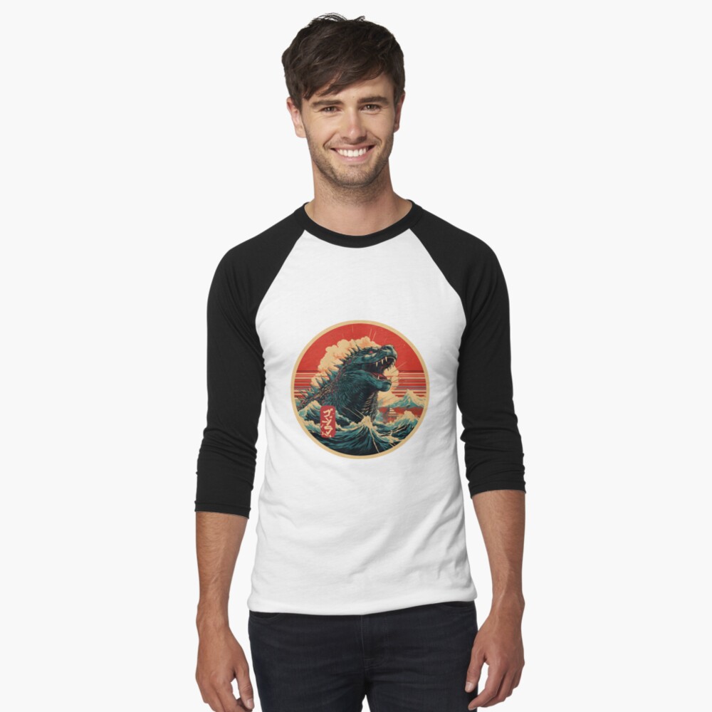Item preview, Baseball ¾ Sleeve T-Shirt designed and sold by Affengeist.