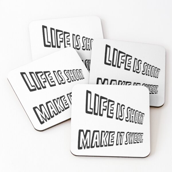 Item preview, Life is short make it sweet designed and sold by enver kucur.