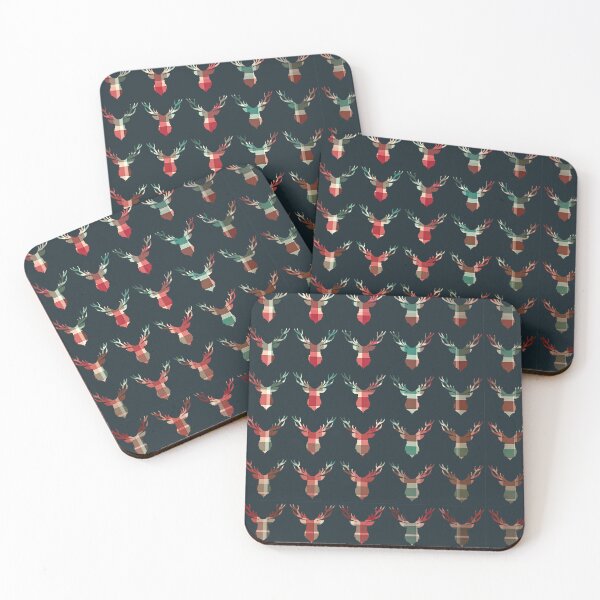 Item preview, Tartan Stag designed and sold by Inky-Spiration.