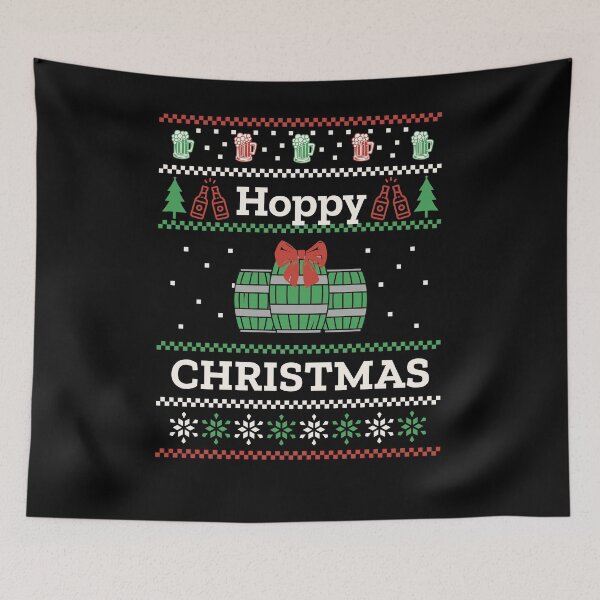 Item preview, Hoppy Christmas, Funny Christmas Sweater designed and sold by DorotaP.