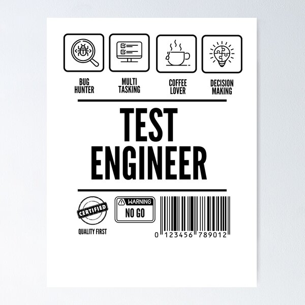 Artikel-Vorschau von Testingenieur - QA-Ingenieur Lustige Zitate, designt und verkauft von GlimpseDesign.