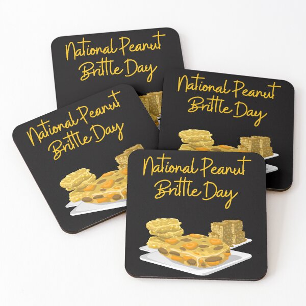 Item preview, National Peanut Brittle Day designed and sold by Simo0455.