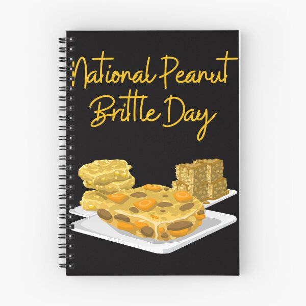 Item preview, National Peanut Brittle Day designed and sold by Simo0455.