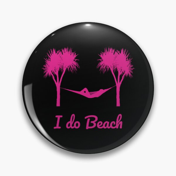 Item preview,  I do Beach, hot pink designed and sold by Jeeb-Arts.