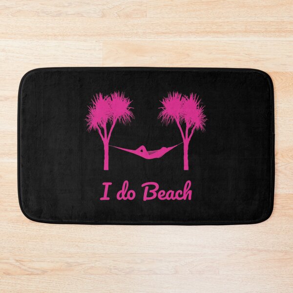 Item preview,  I do Beach, hot pink designed and sold by Jeeb-Arts.
