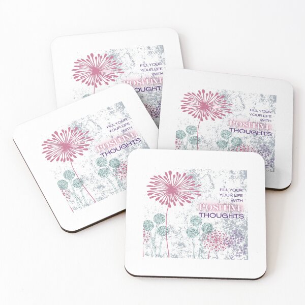 Item preview, Fill your life with positive thoughts designed and sold by LisaNewportFAB.