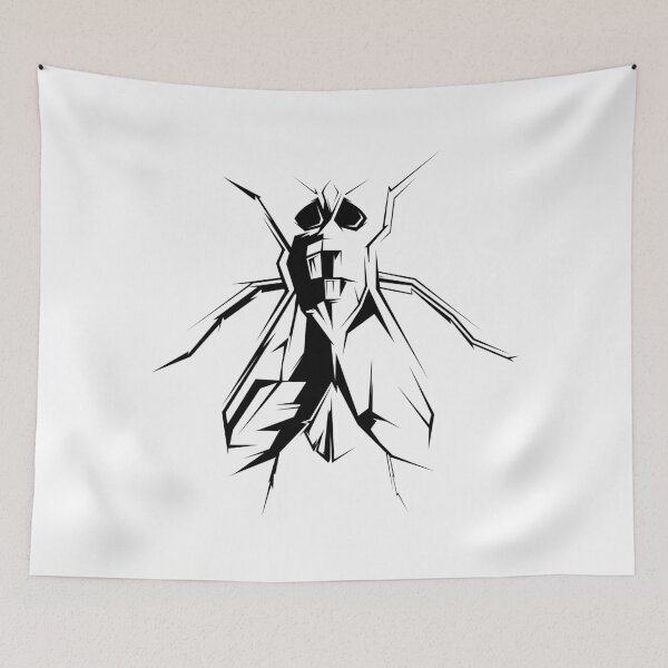 Item preview, Fly drawing illustration geometry symbol icon fly designed and sold by AndreMi.