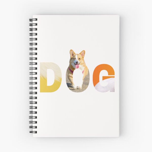 Item preview, A dog that goes well with the color of the three-dimensional letter designed and sold by Miya-ArtShop.