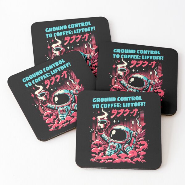 Item preview, Ground Control to Coffee: Liftoff! designed and sold by RafaelLima7.