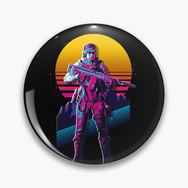 Item preview, Battlefield 2042 - Lis *80s retro* designed and sold by MyRetroArt.