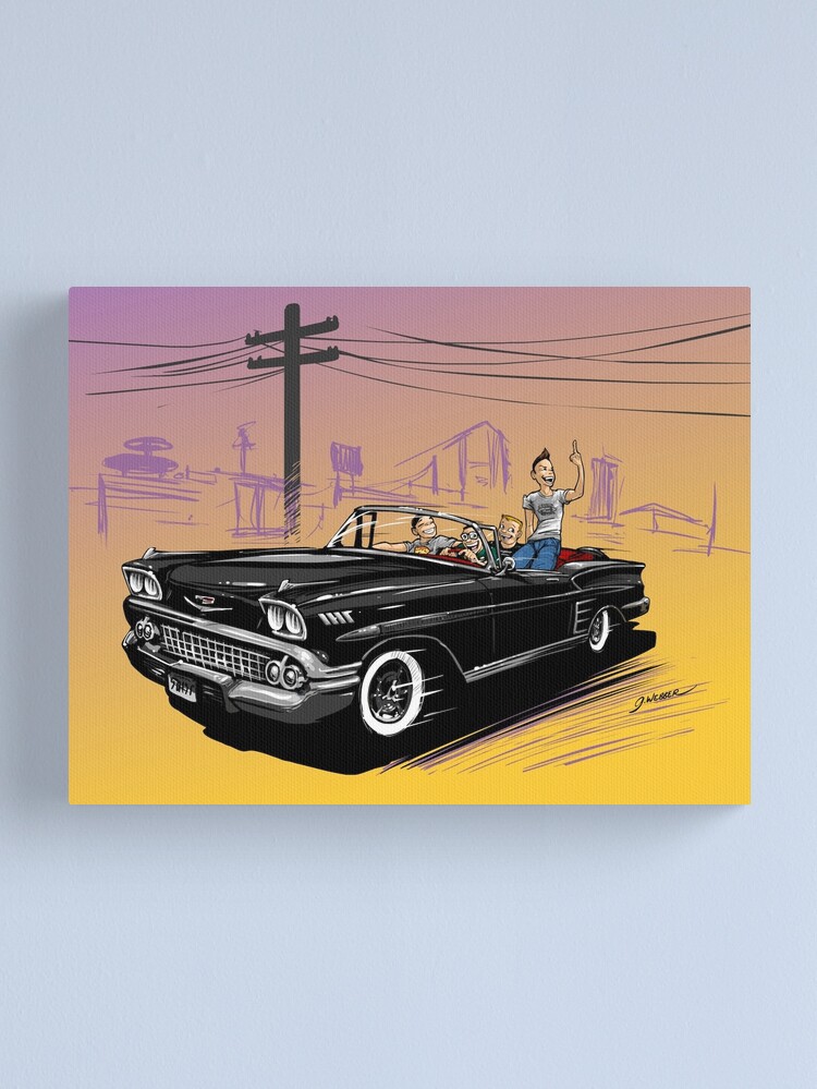 Alternate view of Joy Ride Canvas Print