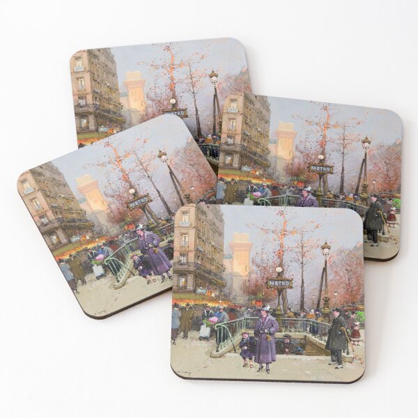 Item preview, Porte Saint Martin, Paris (20th century) - Eugène Galien Laloue designed and sold by SALON DES ARTS.