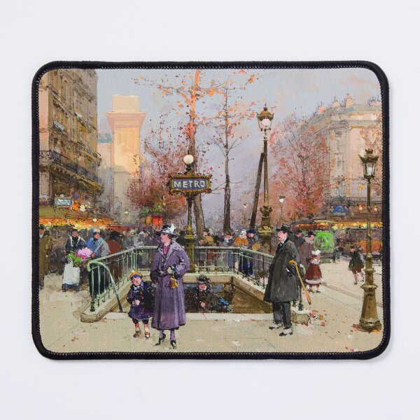 Item preview, Porte Saint Martin, Paris (20th century) - Eugène Galien Laloue designed and sold by SALON DES ARTS.